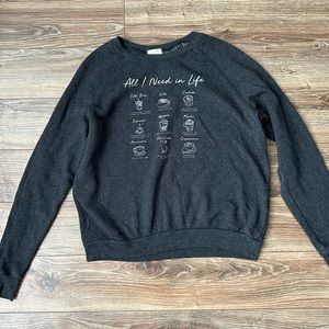 PSD Urban Outfitters Coffee Sweatshirt